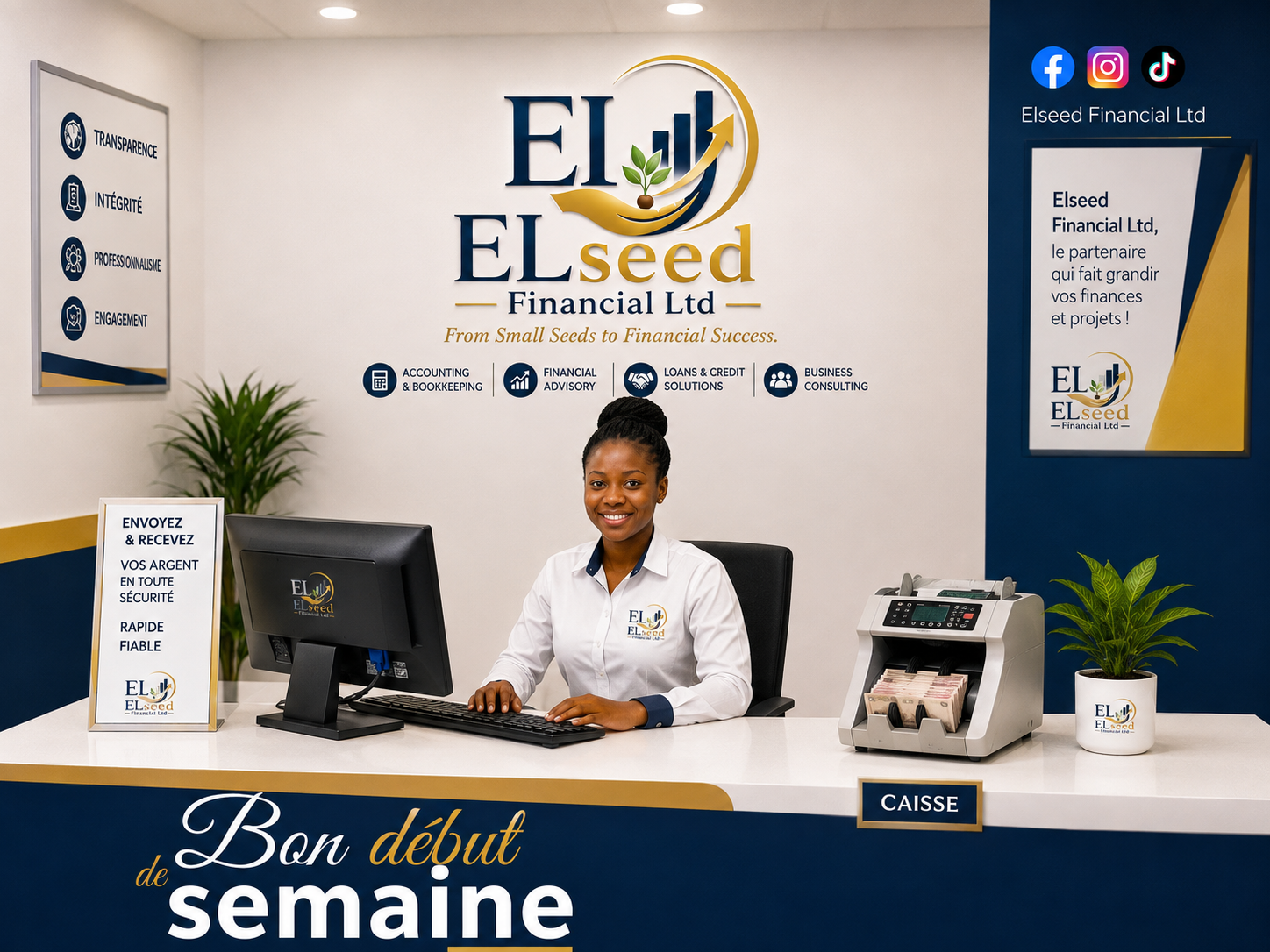 Client advisory session at ELseed Financial